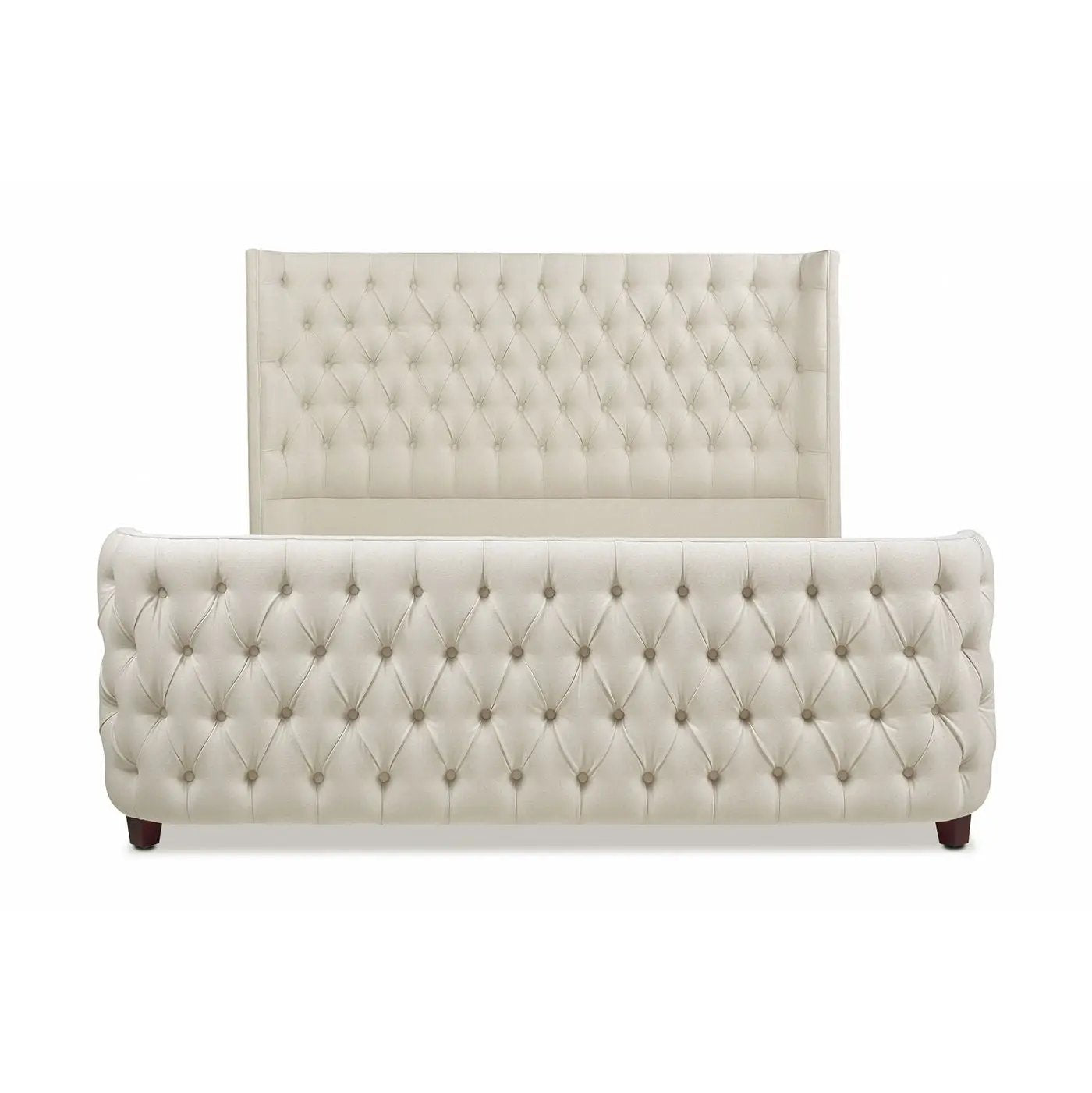 Brooklyn - Tufted Panel Bed Headboard And Footboard Set by Unique Piece Furniture