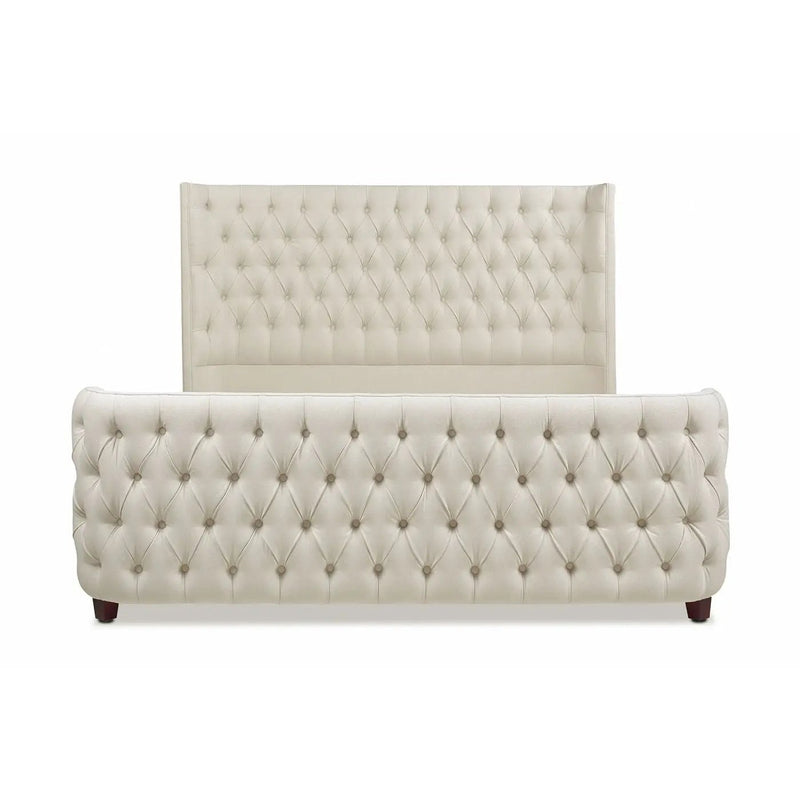 Brooklyn - Tufted Panel Bed Headboard And Footboard Set by Unique Piece Furniture