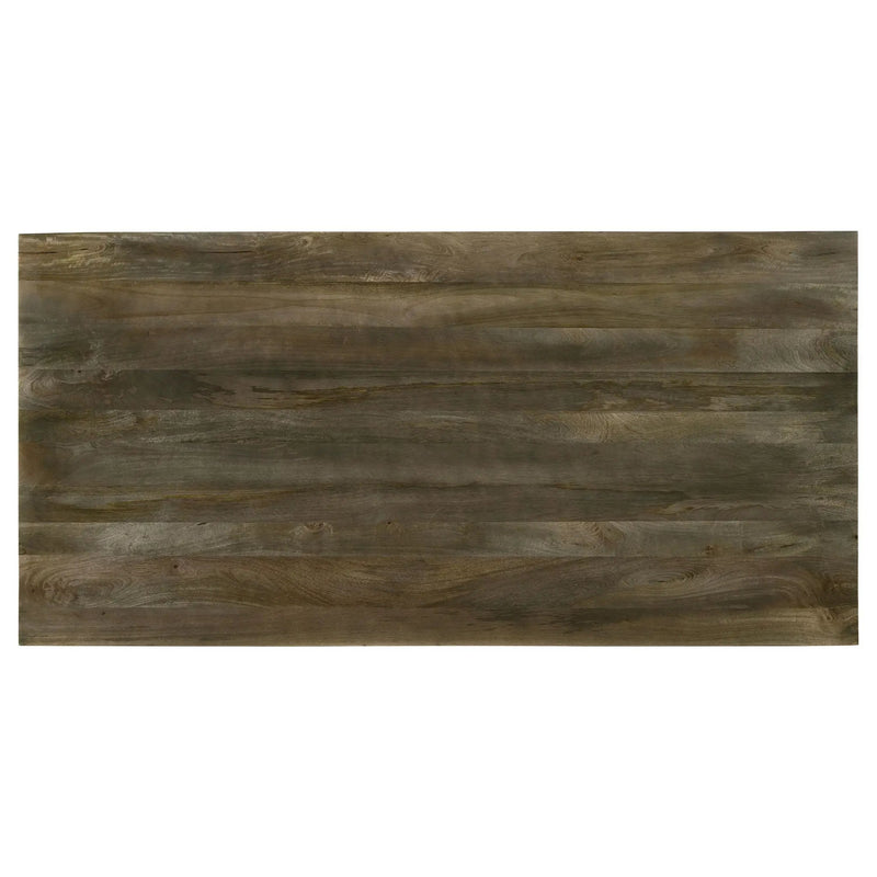 Tyler 80-inch Solid Wood Dining Table Mango Brown by Unique Piece Furniture