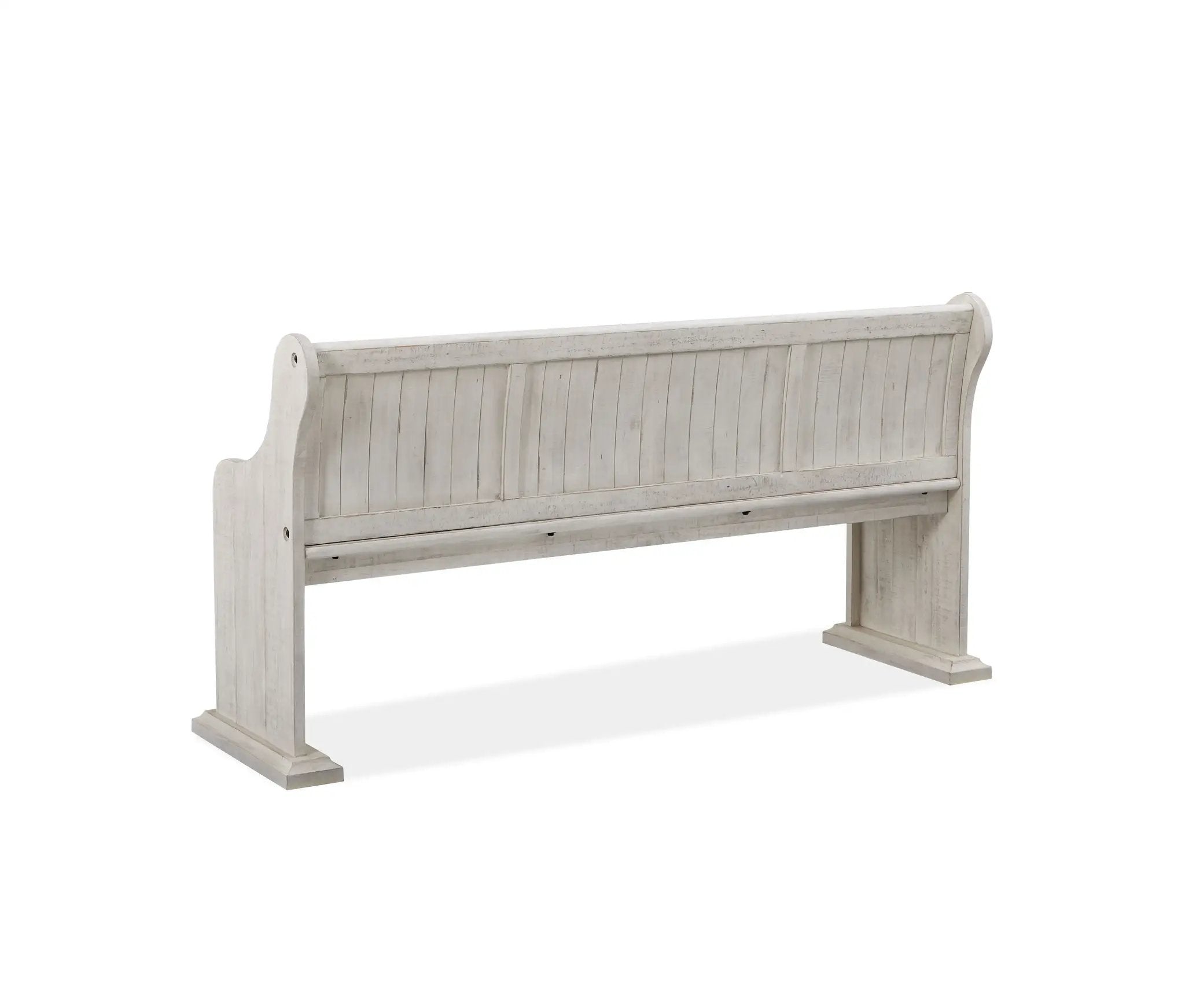 Bronwyn - Bench With Back - Alabaster by Unique Piece Furniture