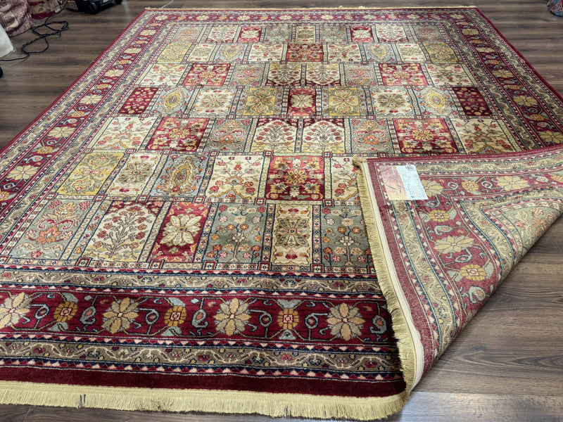 Karastan Bakhtiyari Rug 8.8 x 10, Antique Legends Karastan Wool Carpet #2200-202, Multicolor Panel by Jewel Rugs