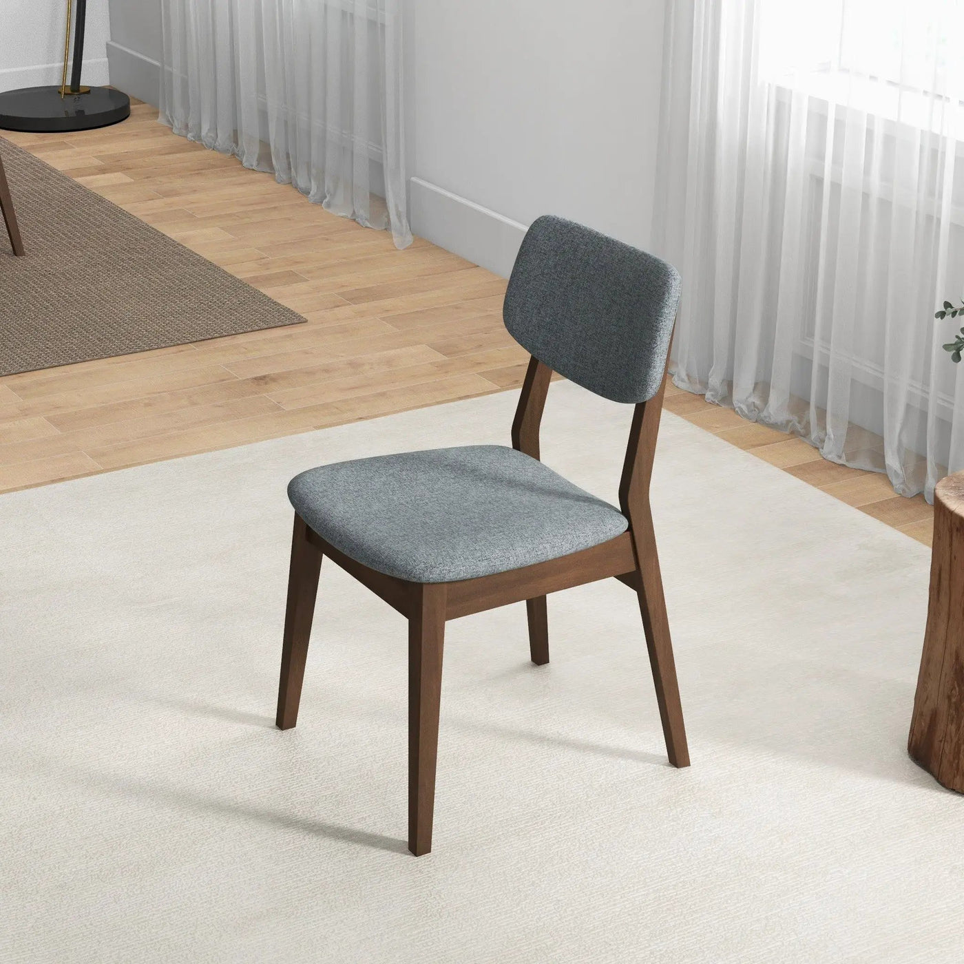 Carlos - Solid Back Side Chair (Set of 2) by HouseOfZazla
