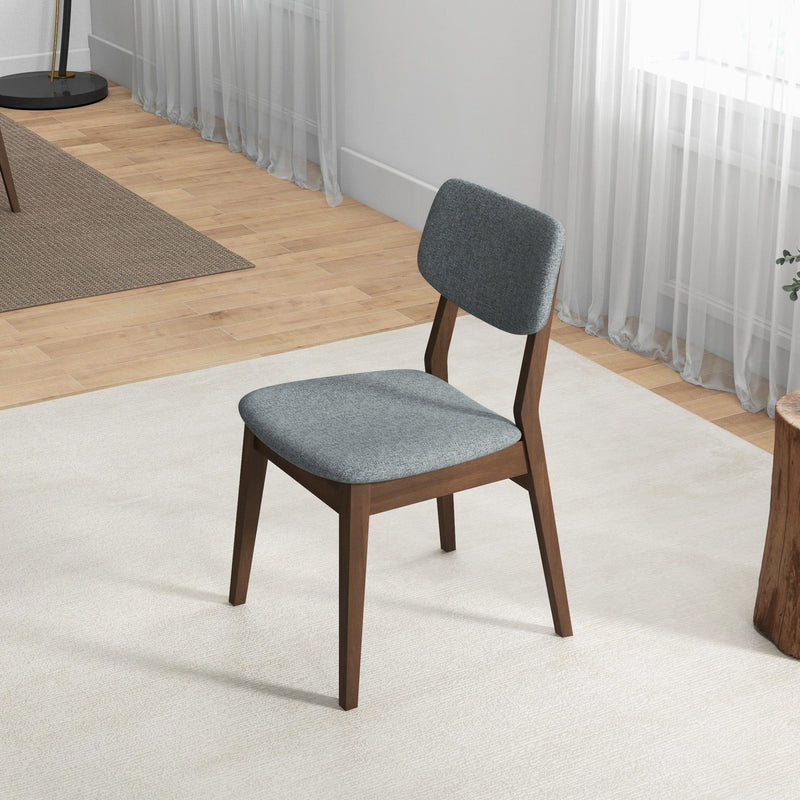 Carlos - Solid Back Side Chair (Set of 2) by HouseOfZazla