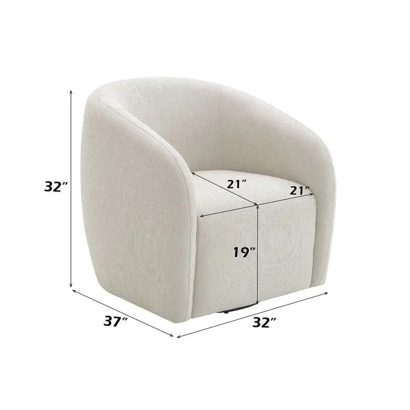 Etienne - Chair With Swivel by Unique Piece Furniture