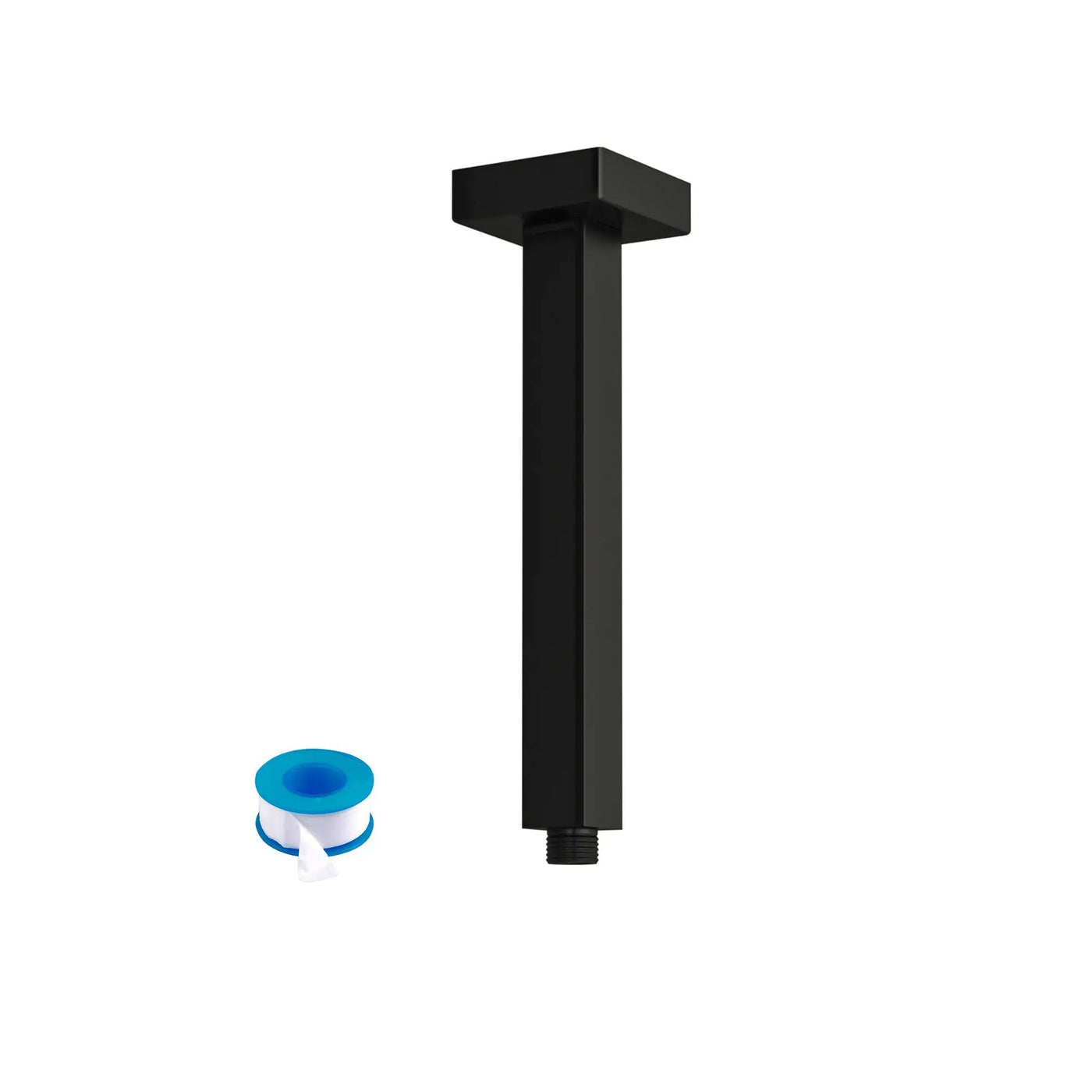 Premium 8" Ceiling Mounted Shower Arm With Flange by HouseOfZazla