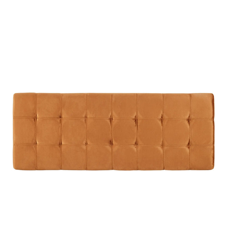 Wendover Elegant Tufted Storage Bench With Lift-Up Top And Birch Wood Legs by HouseOfZazla