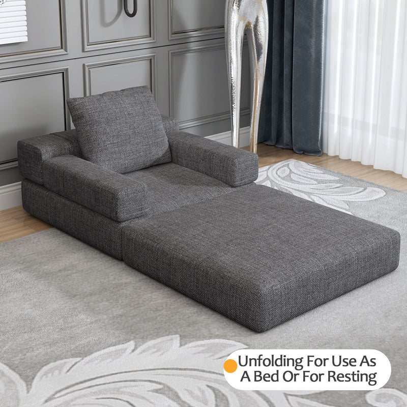 Single Sofa Chair That Converts To A Single Sofa Bed by HouseOfZazla