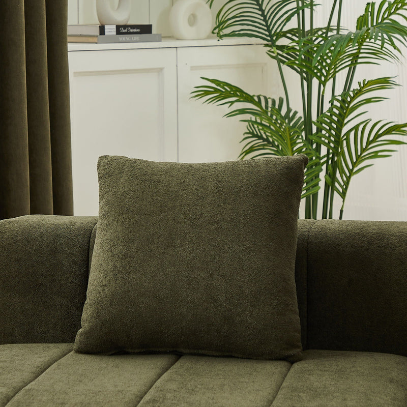 Modular Sectional Sofa With 2 Pillows, Symmetrical Design by HouseOfZazla