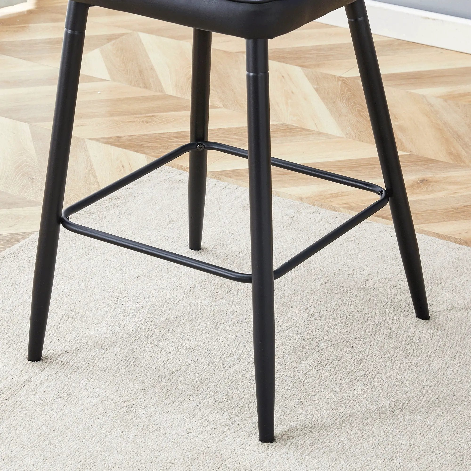 Modern Style Chair With Sleek Backrest Design (Set of 2) by Unique Piece Furniture