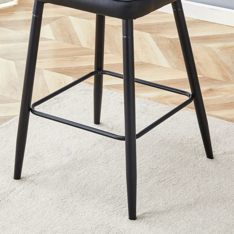 Modern Style Chair With Sleek Backrest Design (Set of 2) by Unique Piece Furniture