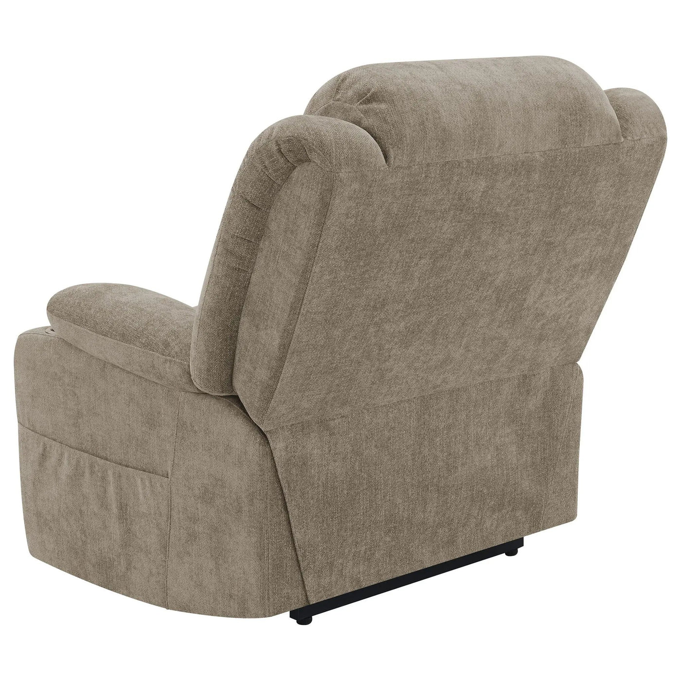 Beca - Upholstered Power Lift Recliner With Cupholders And USB Charging by HouseOfZazla