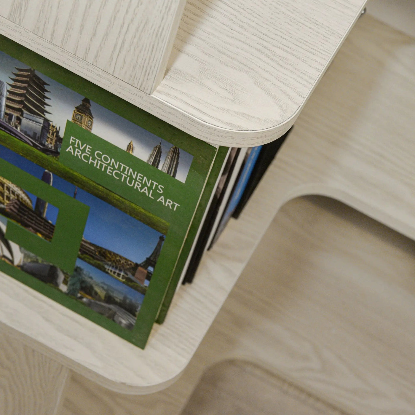 L-Shaped Design Corner Bookshelf by HouseOfZazla