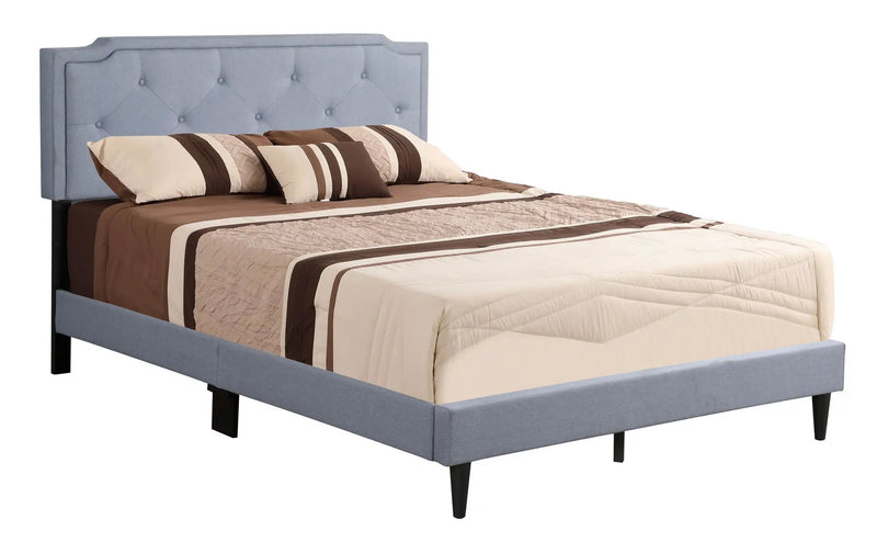 Button Tufted Bed Charming For Cozy Spaces by HouseOfZazla