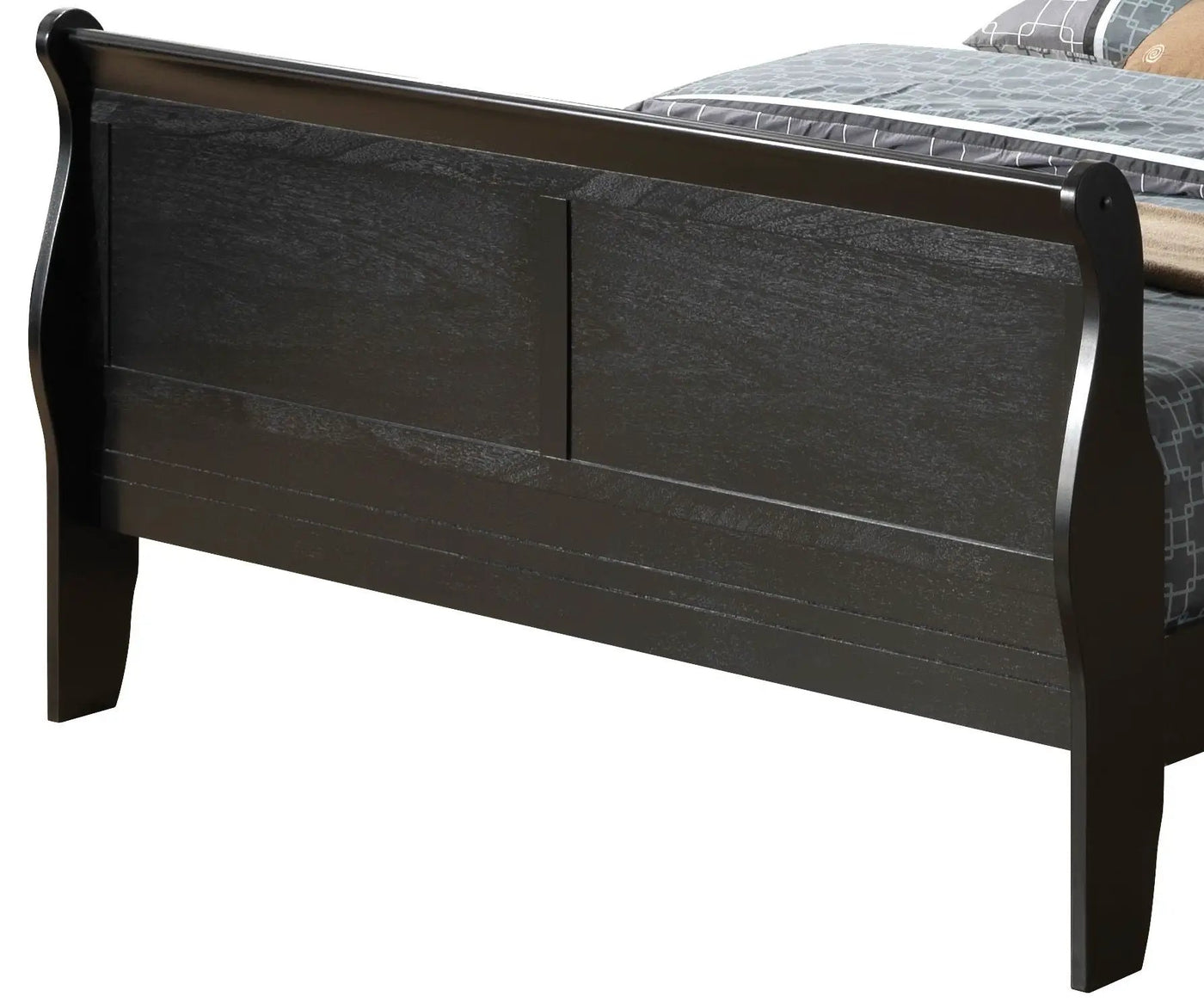 Panel Sleigh Bed by HouseOfZazla