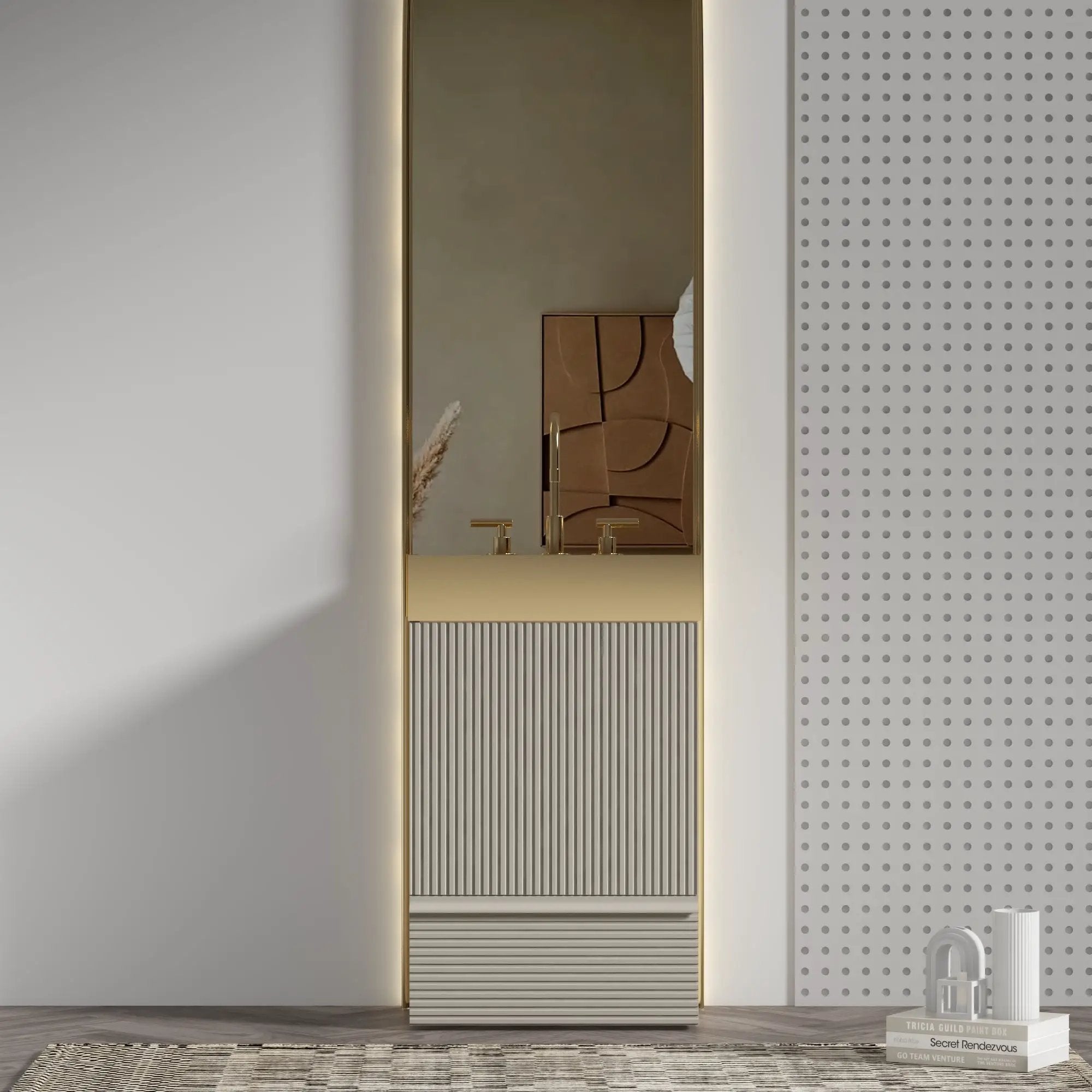 Gada 20" Striped Bathroom Vanity by HouseOfZazla