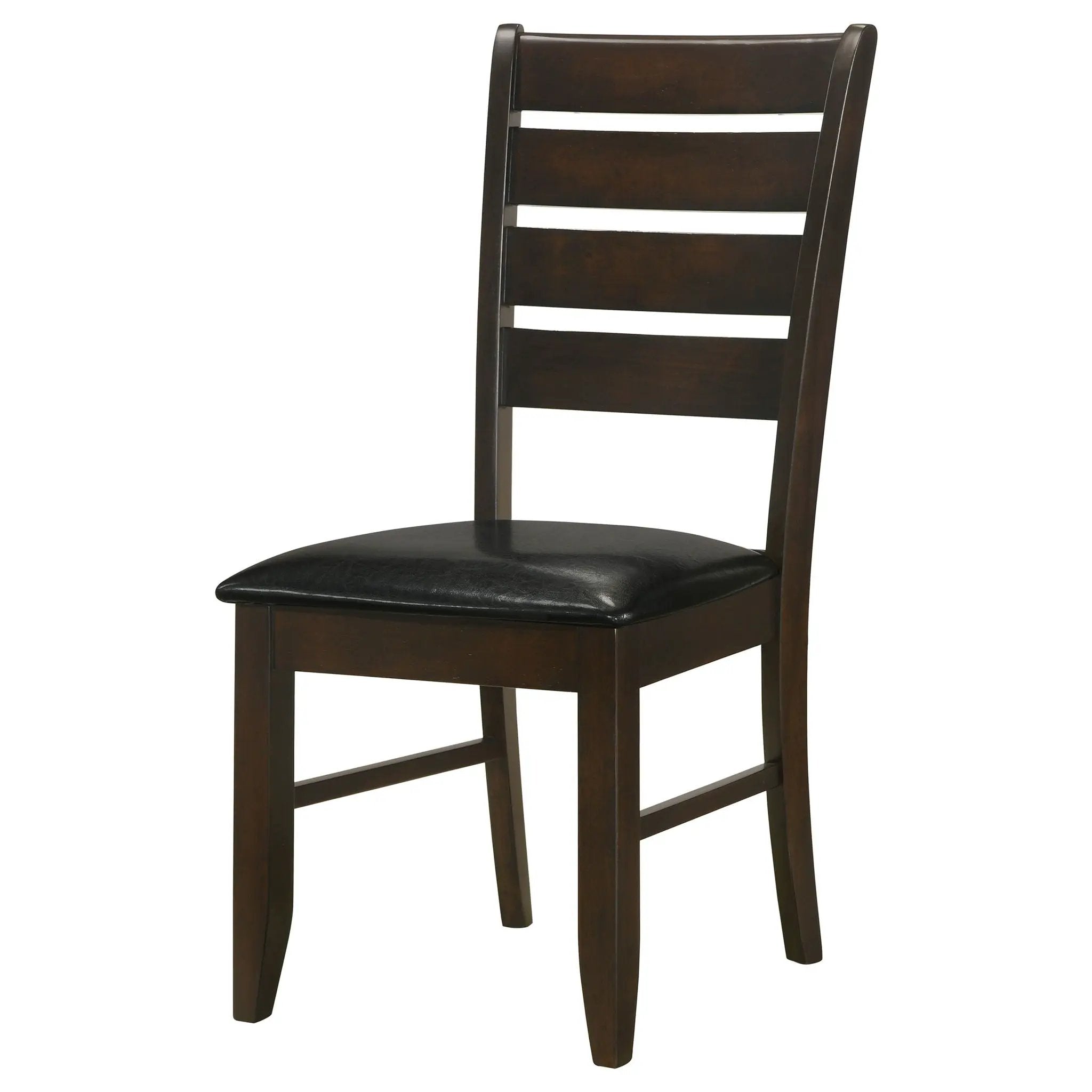 Dalila Wood Dining Side Chair Cappuccino (Set of 2) by Unique Piece Furniture