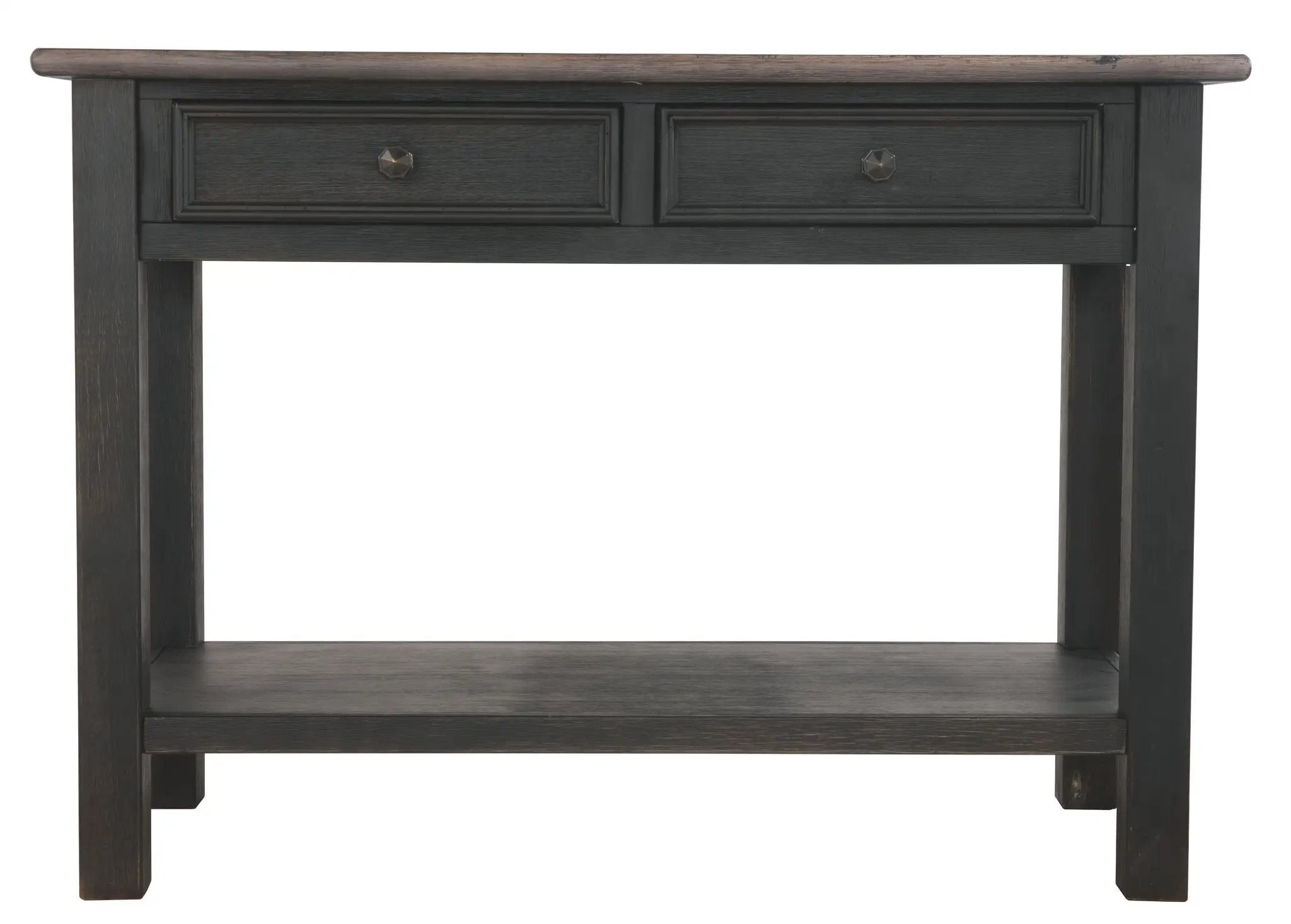 Tyler Creek - Sofa Table - Grayish Brown / Black by Unique Piece Furniture