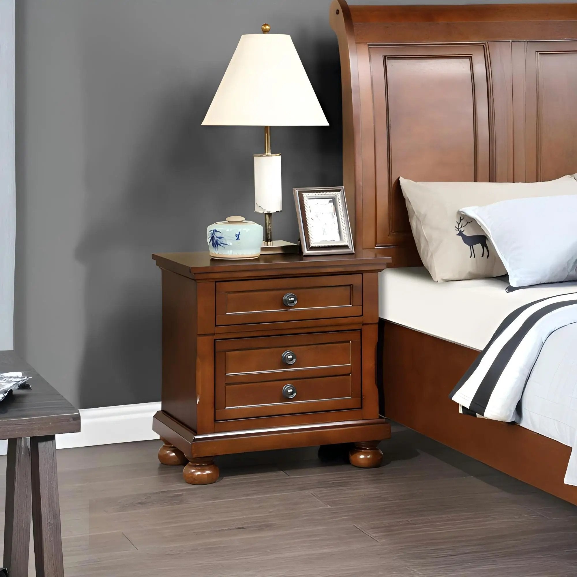 Nightstand - Cherry by Unique Piece Furniture