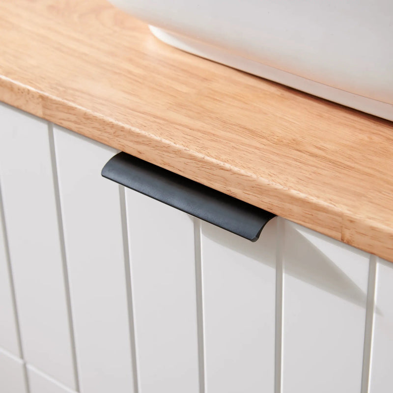 32-Inch Double Drawer Wall-Mounted Bathroom Vanity, photo 6 of 10