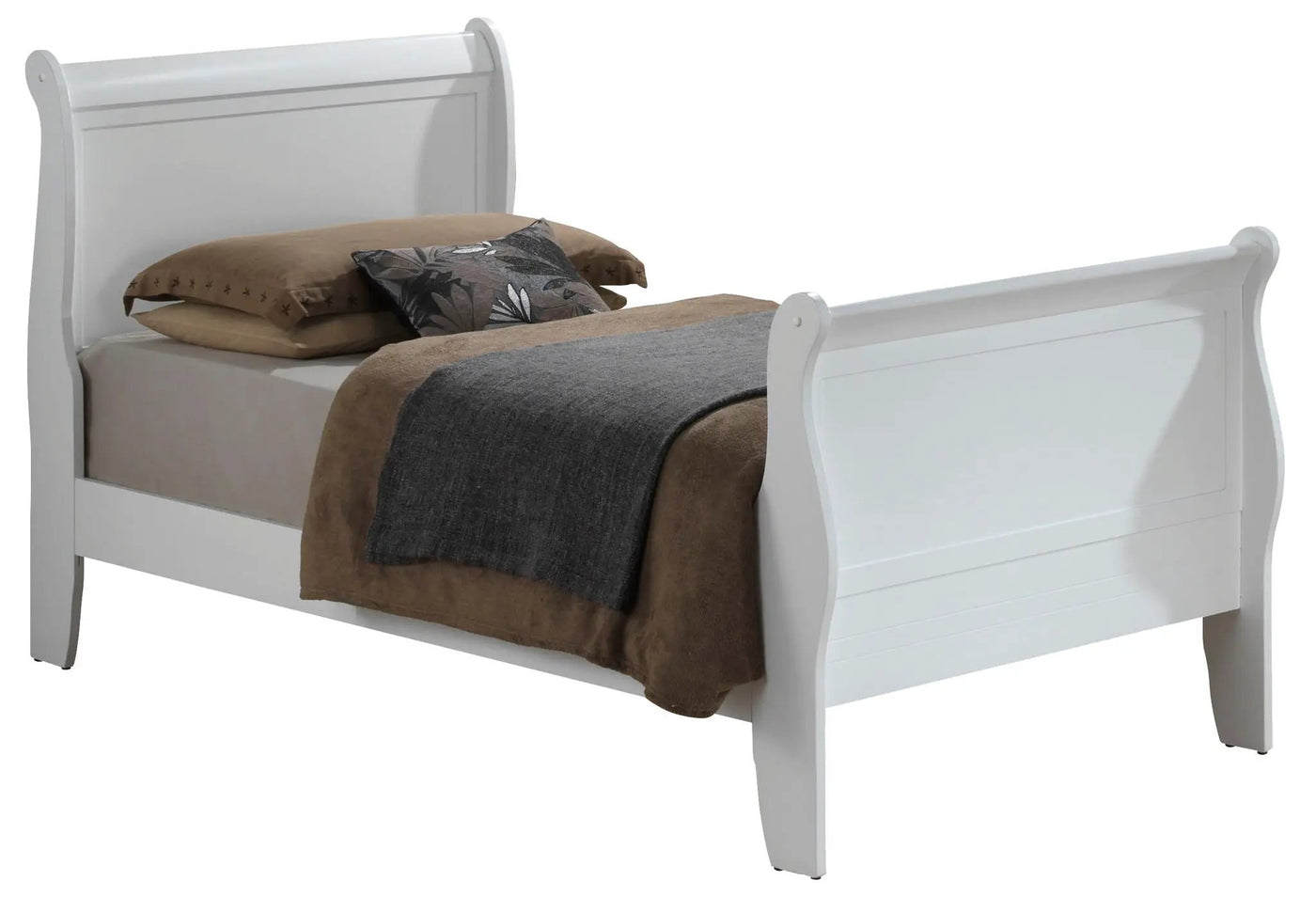 Panel Sleigh Bed by HouseOfZazla