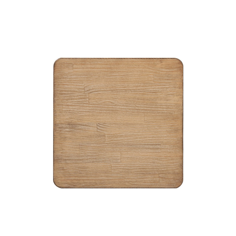 Turnkey 22" Square Side Table Antique by HouseOfZazla