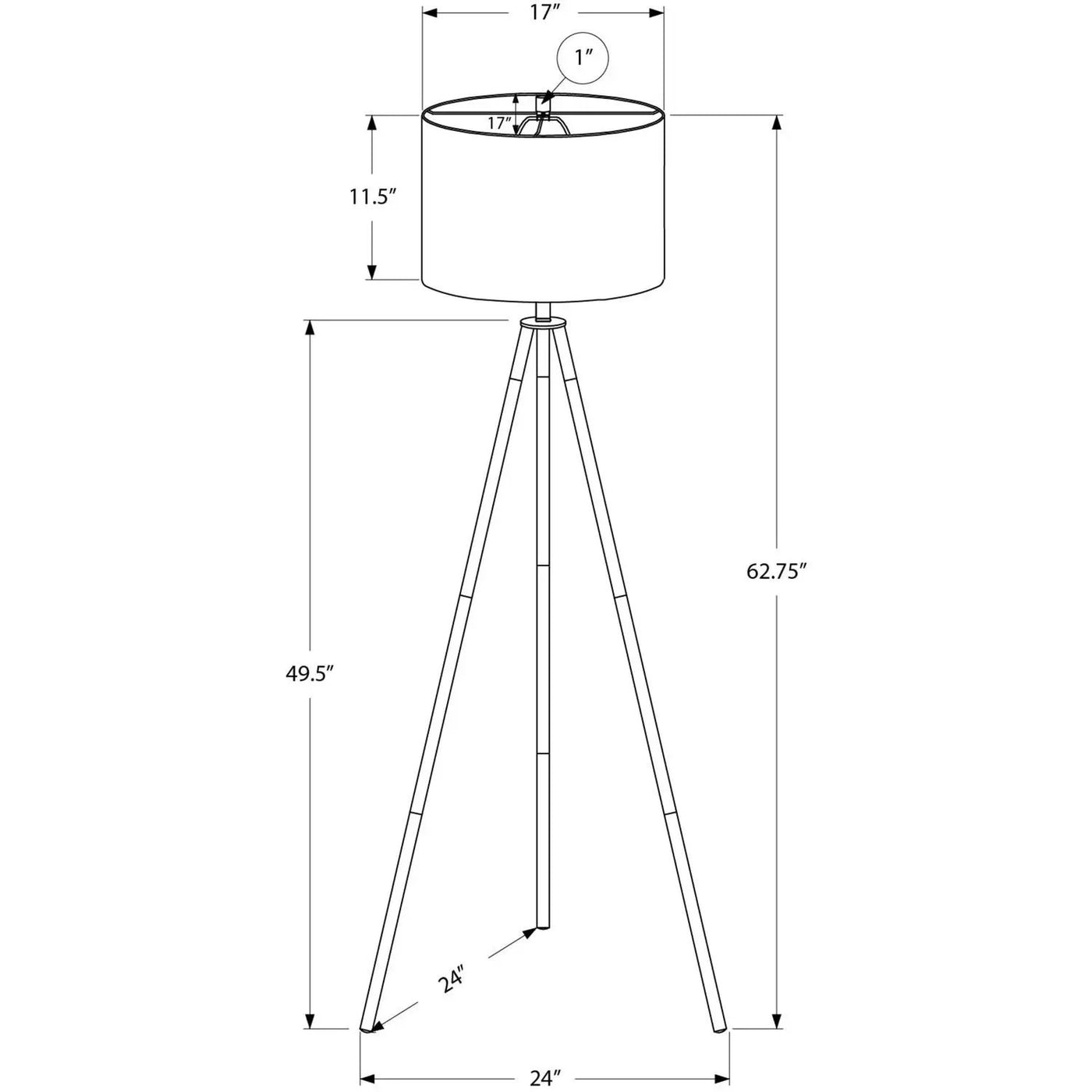 Lighting, Floor Lamp Contemporary by Unique Piece Furniture