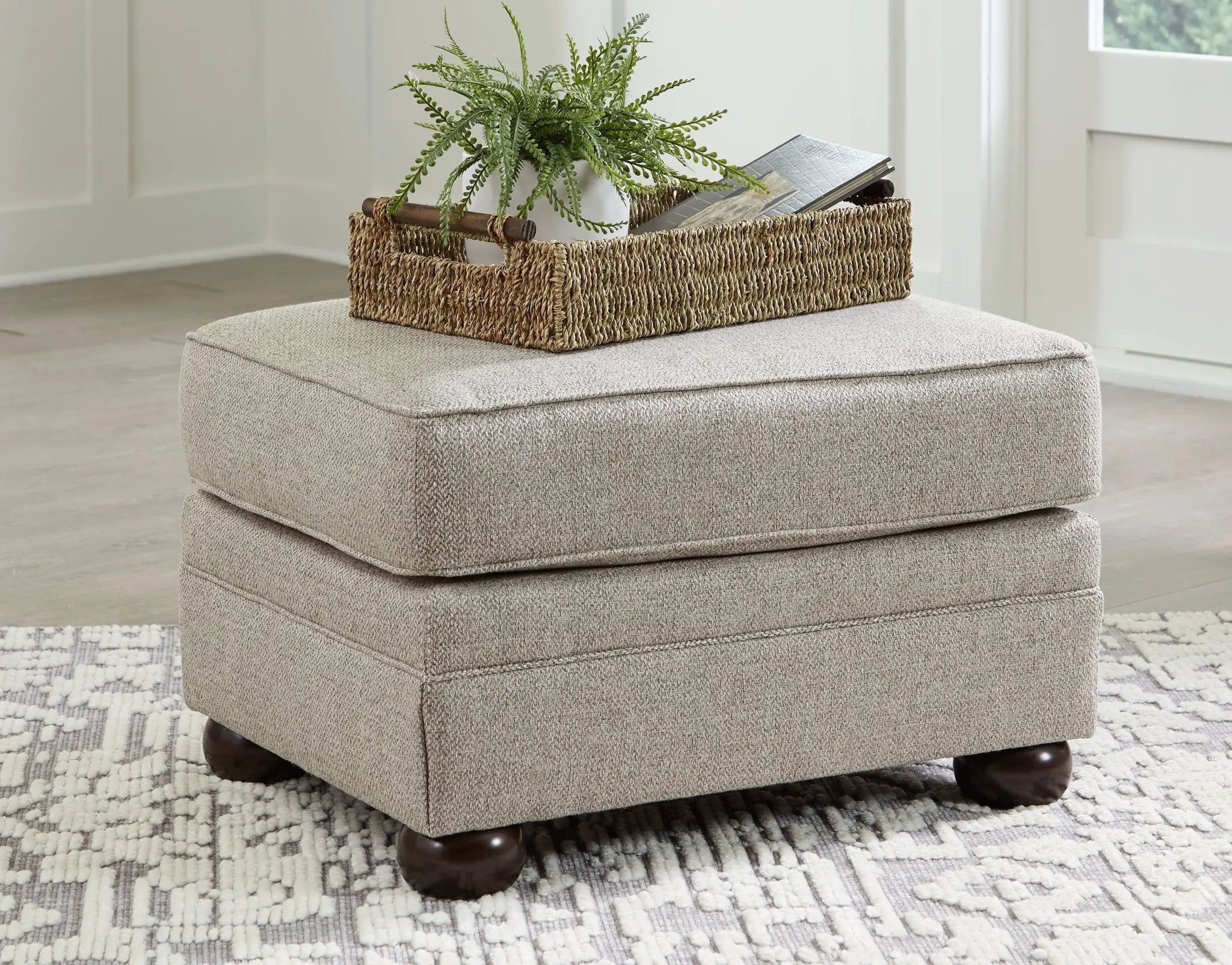 Gaelon - Ottoman - Dune by Unique Piece Furniture