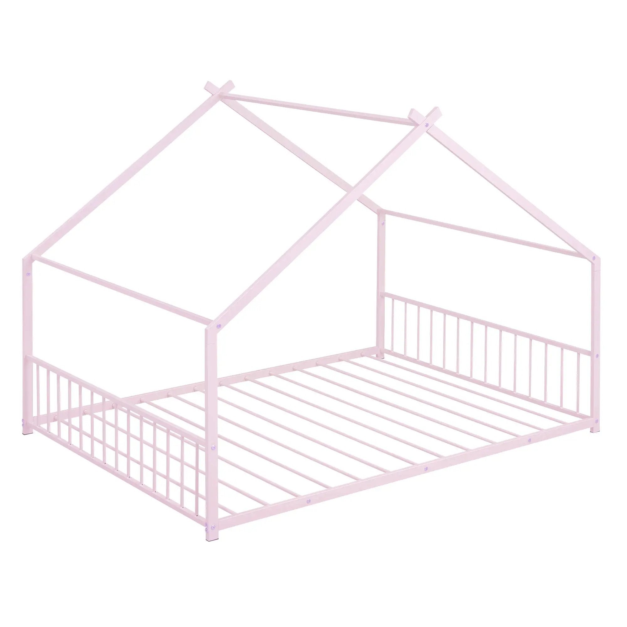 Metal House Bed by HouseOfZazla