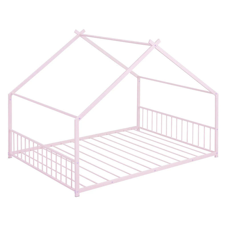 Metal House Bed by HouseOfZazla