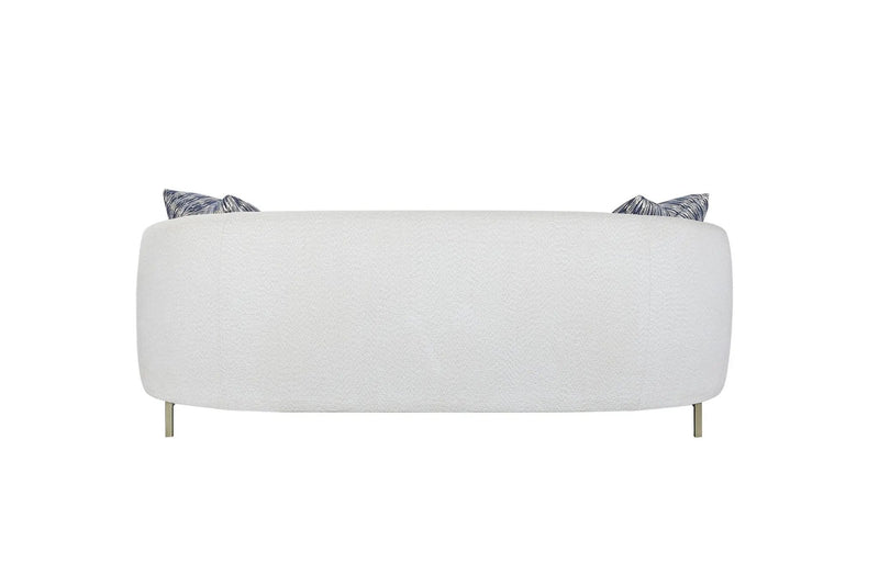 Rounded Sofa - White by Unique Piece Furniture