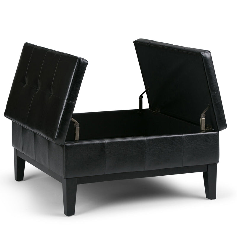 Dover - Multifunctional Lift Top Coffee Table Storage Ottoman by HouseOfZazla