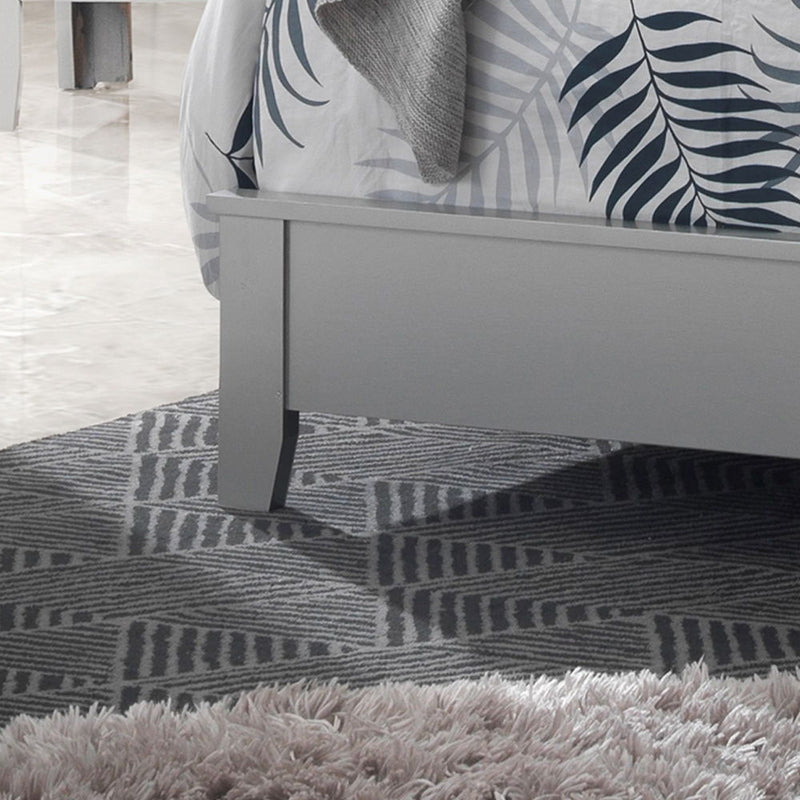 Padded Headboard Bed by HouseOfZazla