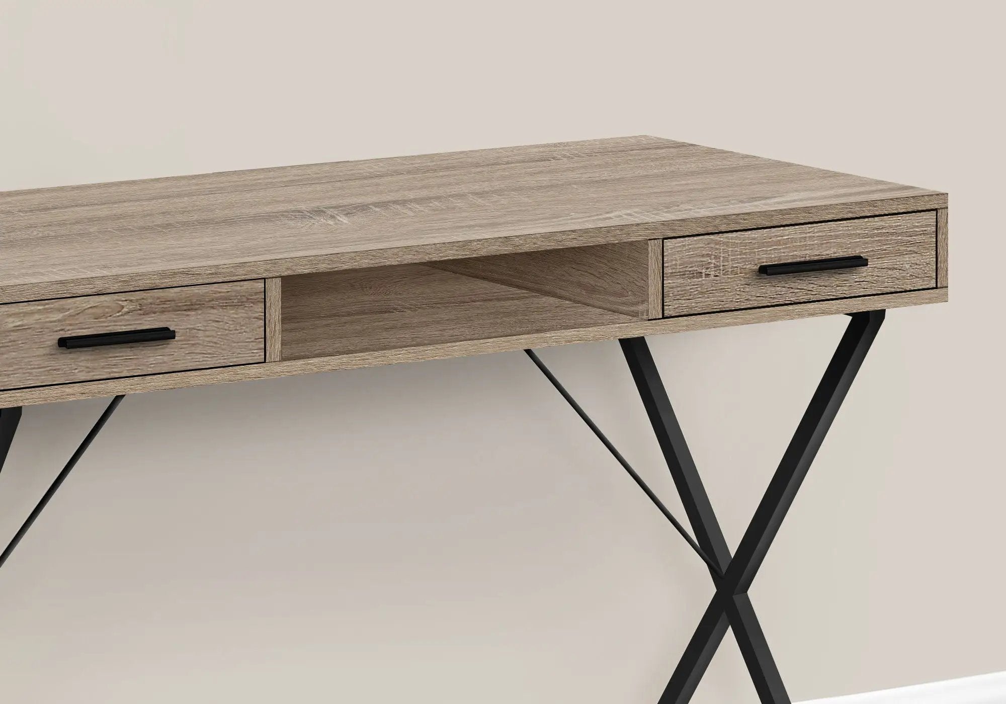 Computer Desk, Home Office, Laptop, Left / Right Set-Up, Storage Drawers, Work, Contemporary, Modern by Unique Piece Furniture