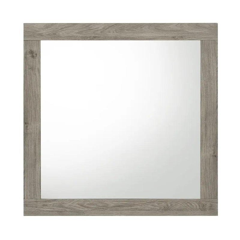 Mari - Mirror - Light Gray Finish by Unique Piece Furniture
