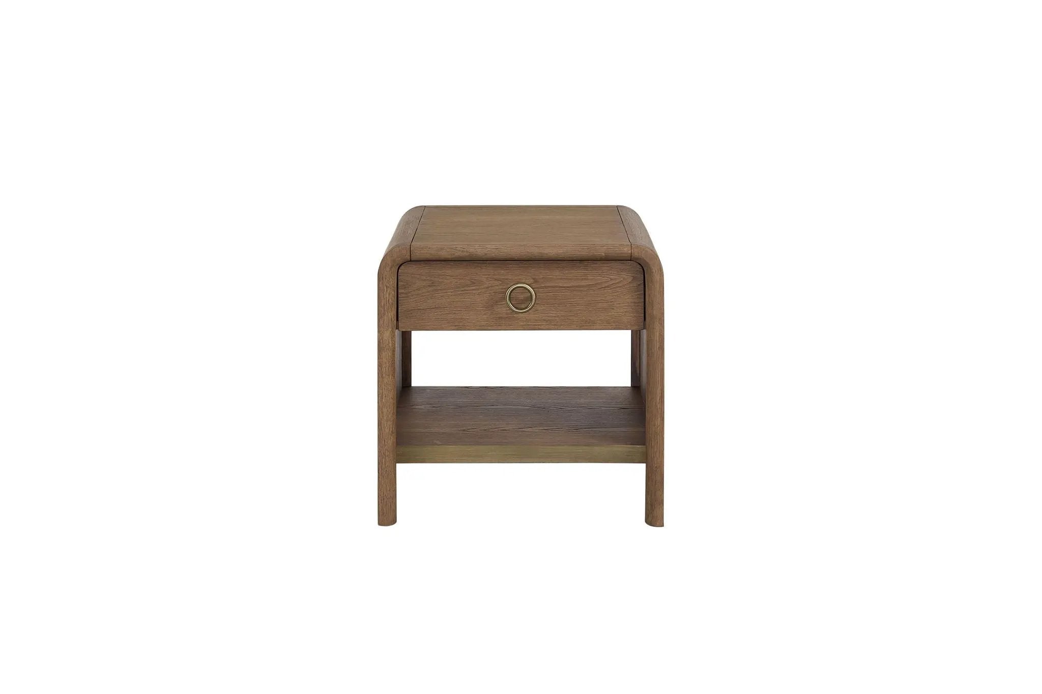 Waterfall - End Table - Light Brown by Unique Piece Furniture