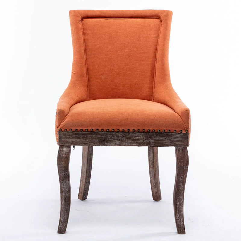 Ultra - Side Dining Chair, Nail Head (Set of 2) by Unique Piece Furniture