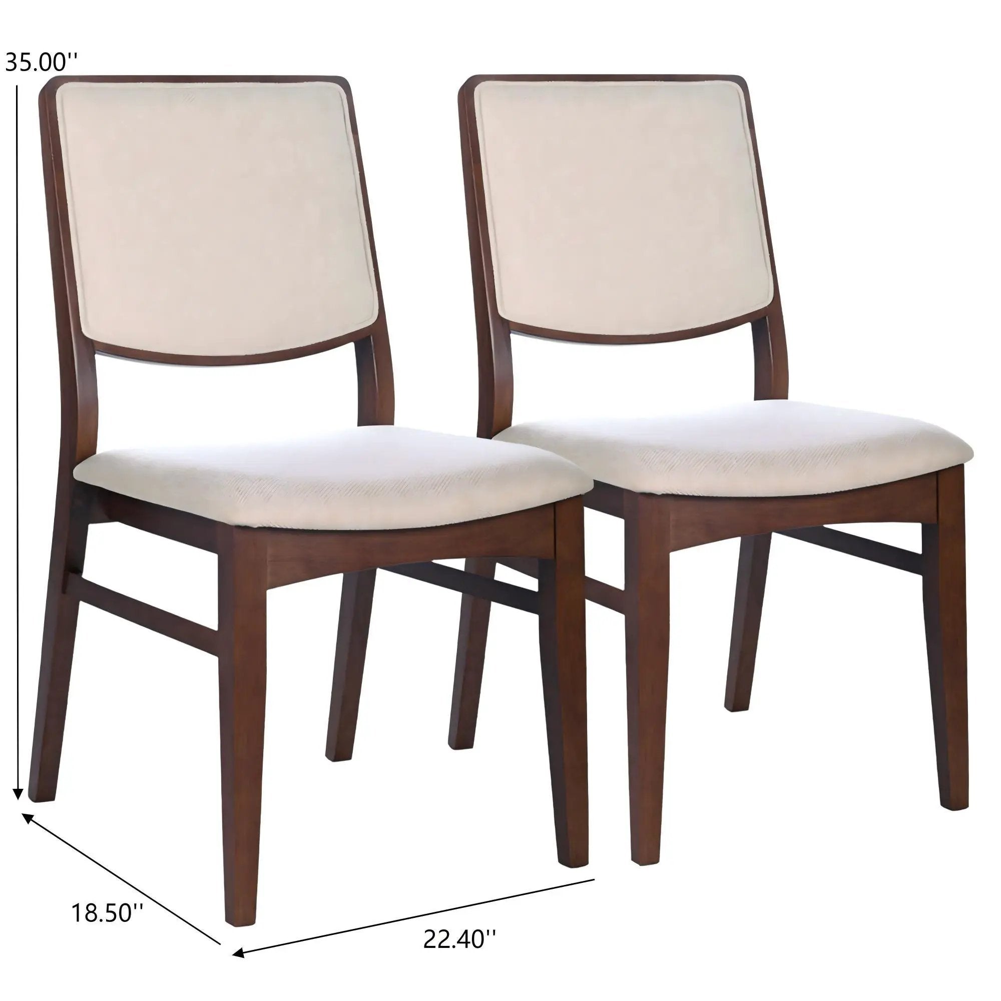 Skylar - Dining Chair (Set of 2) - Beige by Unique Piece Furniture