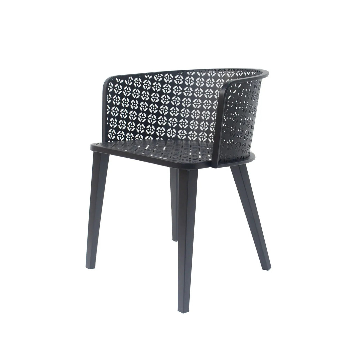 Milan Outdoor Dining Chair Set of 2 by HouseOfZazla