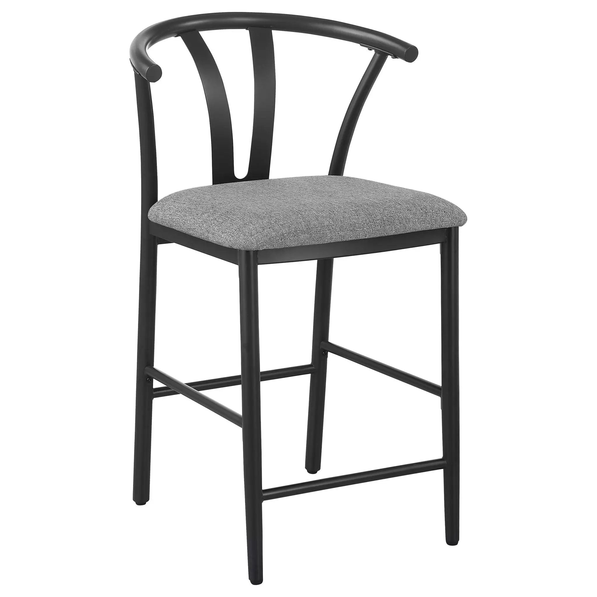 Tazman - Counter Height Dining Side Chair (Set of 2) - Gray by HouseOfZazla
