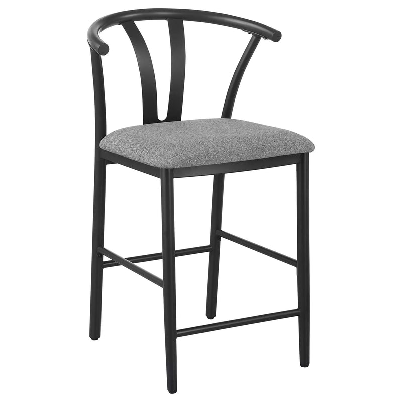 Tazman - Counter Height Dining Side Chair (Set of 2) - Gray by HouseOfZazla
