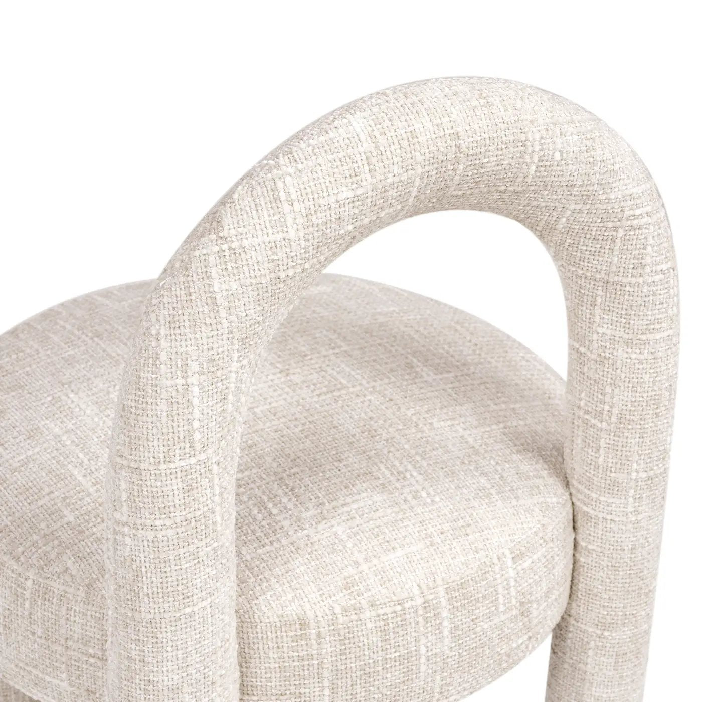 Penny Round Arched Fully Upholstered Dining Side Chair, Set of 2 by HouseOfZazla