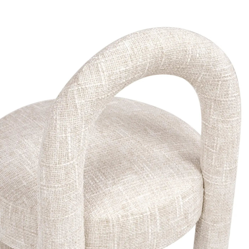 Penny Round Arched Fully Upholstered Dining Side Chair, Set of 2 by HouseOfZazla