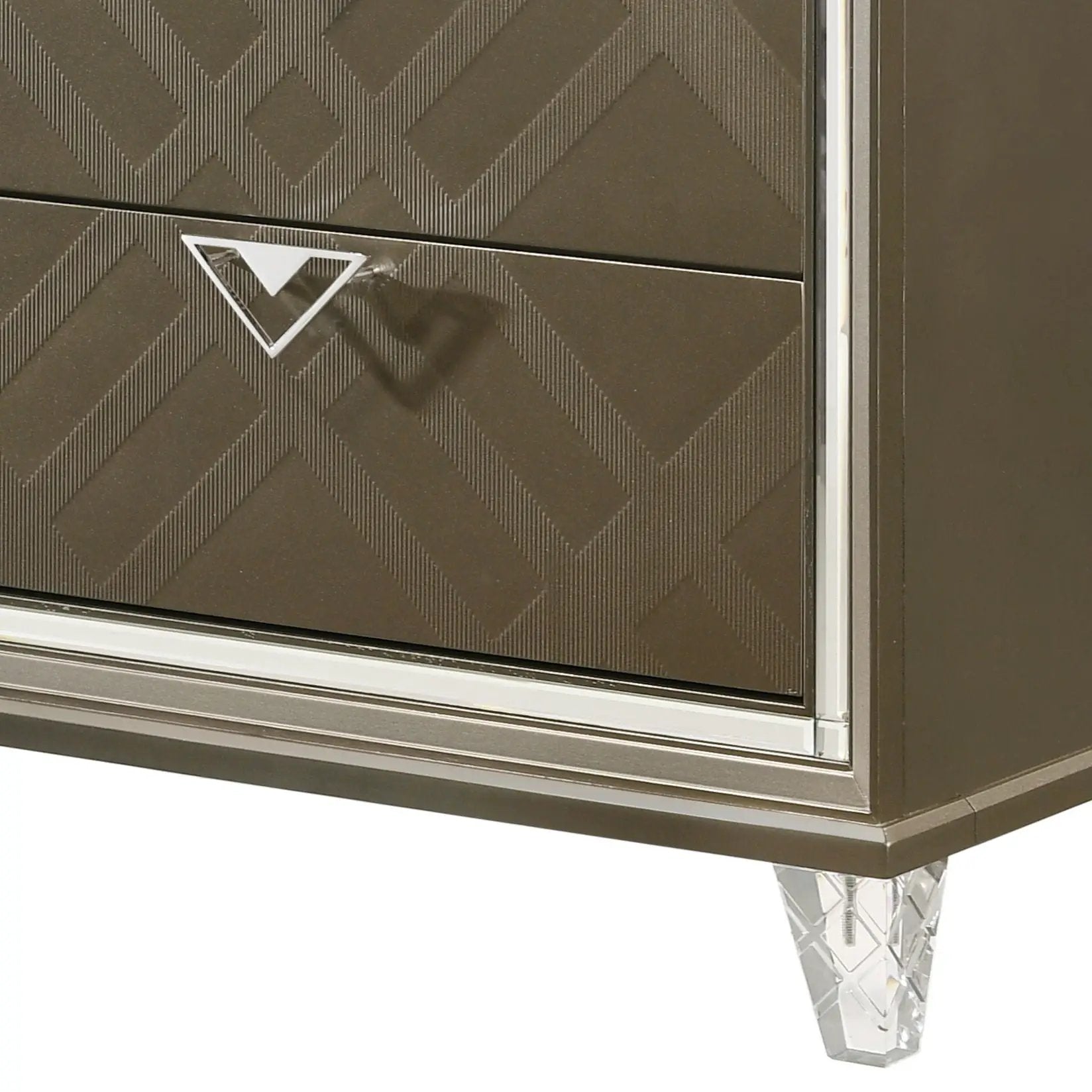 Skylar - Nightstand - Champagne by HouseOfZazla