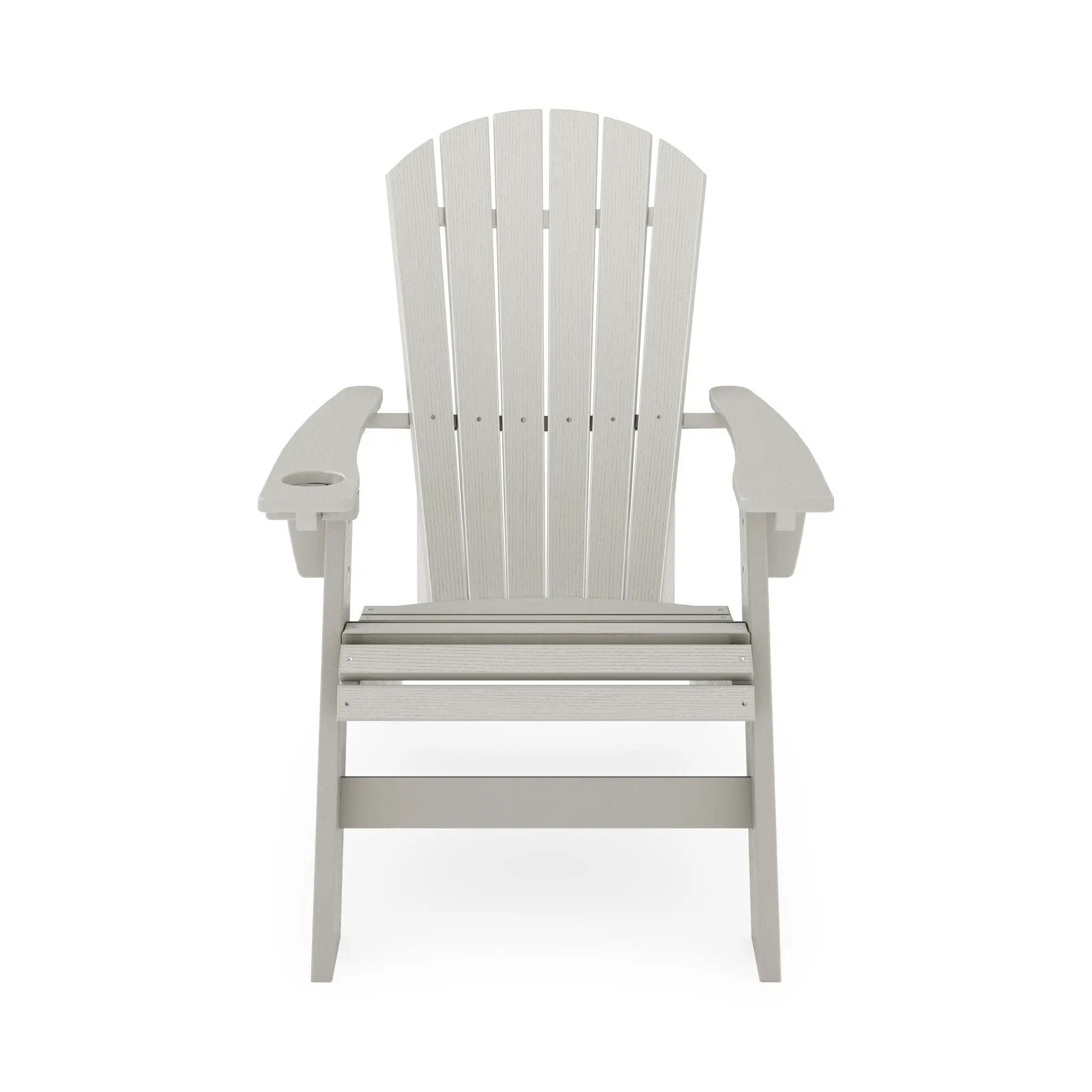 Adirondack Chair Sturdy HDPE Poly Lumber For Poolside, Patio, And Garden Relaxation by HouseOfZazla