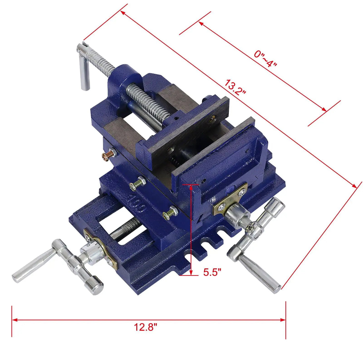 Industrial Quality Cross Slide Vise, Drill Press Metal Milling 2 Way X - Y by HouseOfZazla