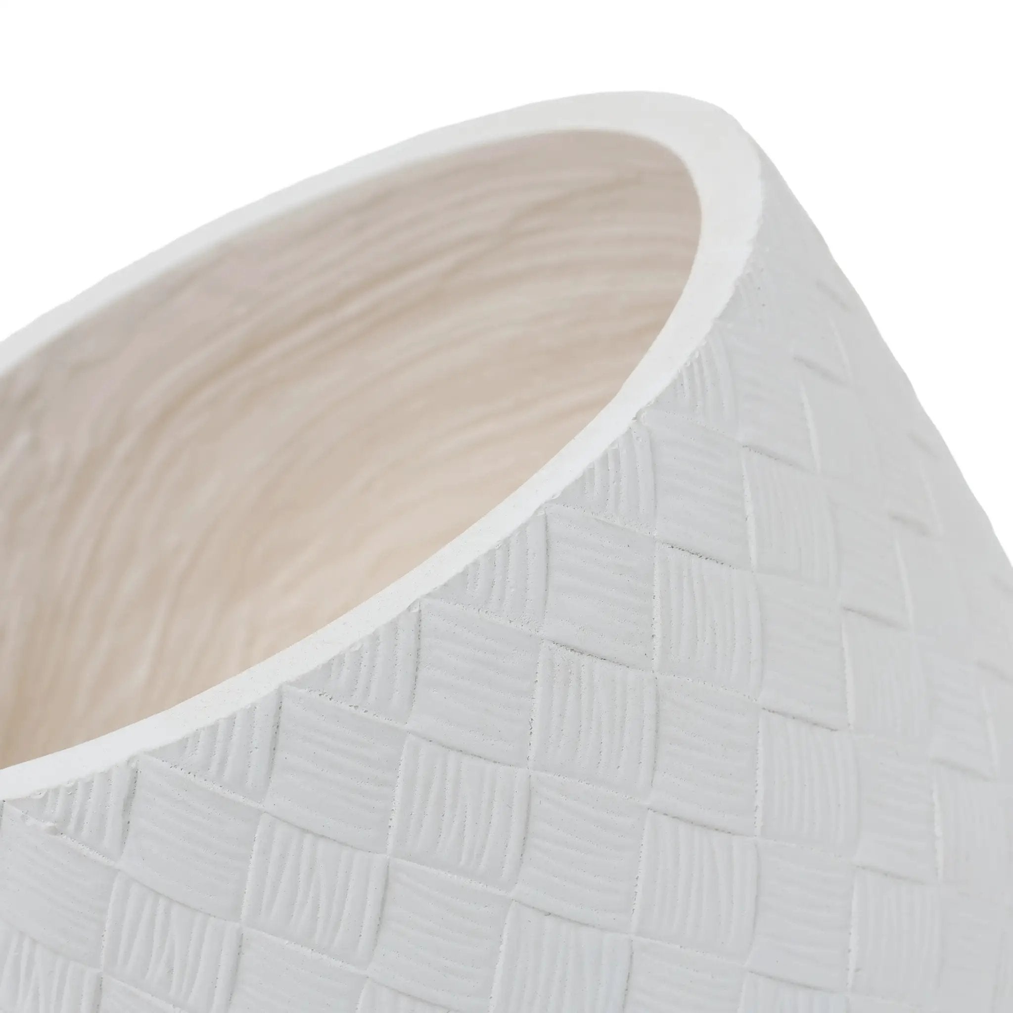 Assorted Sizes Magnesium Oxide Round Planter Set of 3 by HouseOfZazla