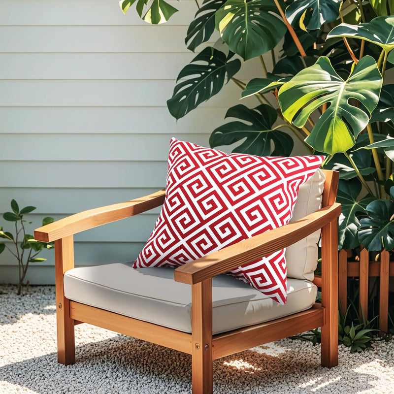 2 Pack Outdoor Pillow Covers - 18x18 Inch by HouseOfZazla