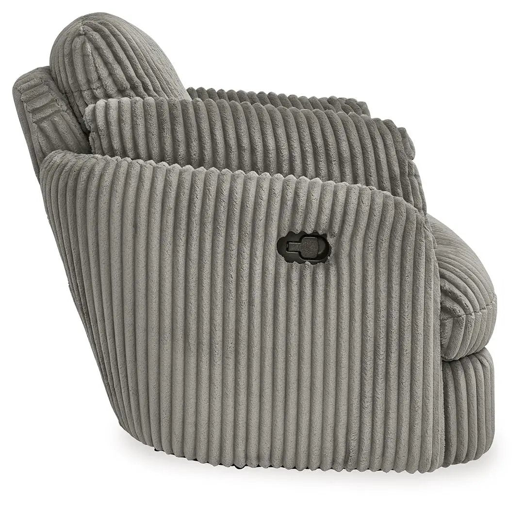 Tie-breaker - Swivel Glider Recliner by Unique Piece Furniture
