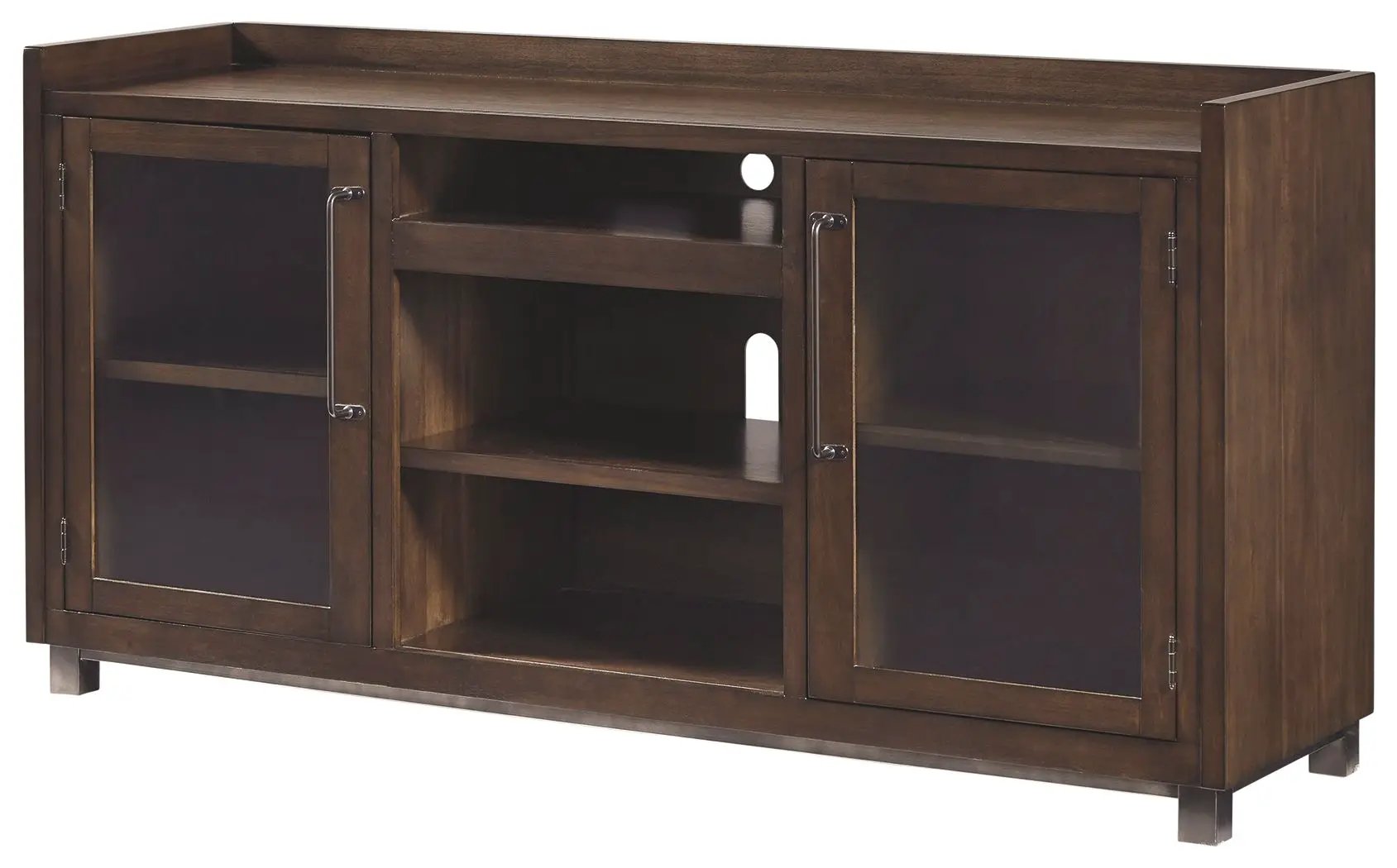 Starmore - XL TV Stand w/Fireplace Option - Brown by Unique Piece Furniture