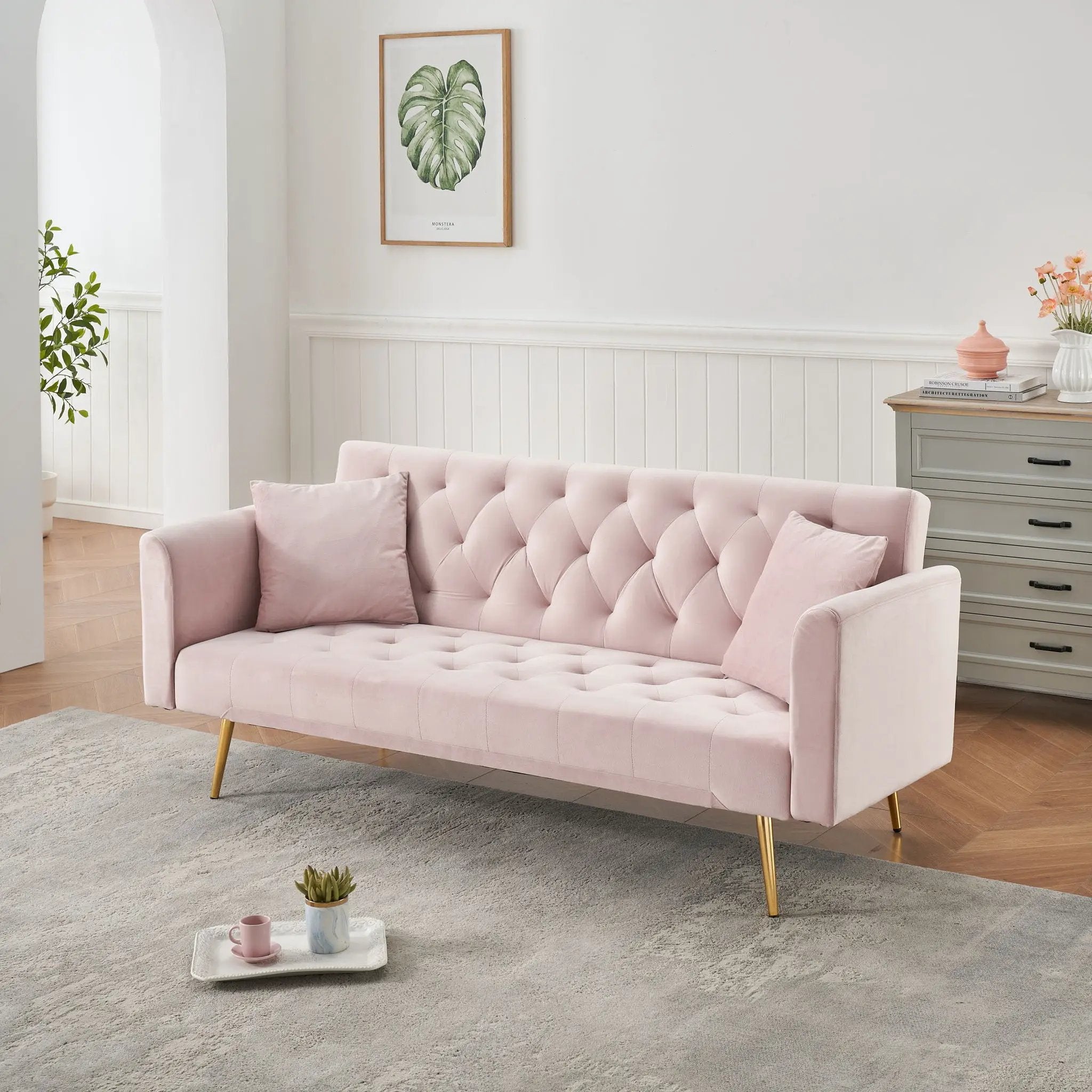 Convertible Double Folding Living Room Sofa Bed by Unique Piece Furniture